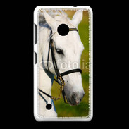 Coque Nokia Lumia 530 Portrait cheval blanc 25