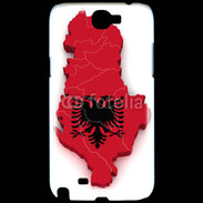 Coque Samsung Galaxy Note 2 drapeau Albanie