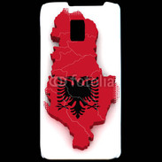 Coque LG P990 drapeau Albanie