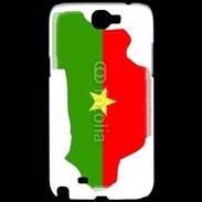 Coque Samsung Galaxy Note 2 drapeau Burkina Fasso