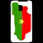Coque LG P990 drapeau Burkina Fasso