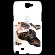 Coque Samsung Galaxy Note 2 Bulldog français 1
