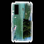 Coque Samsung Player One Barques sur le lac d'Annecy