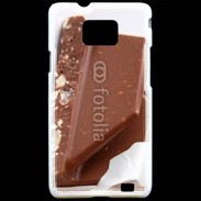 Coque Samsung Galaxy S2 Chocolat aux amandes et noisettes