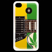 Coque iPhone 4 / iPhone 4S Guitare Reggae