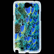 Coque Samsung Galaxy Note 2 Banc de poissons bleus