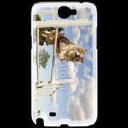 Coque Samsung Galaxy Note 2 Agility saut d'obstacle