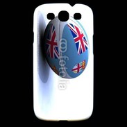 Coque Samsung Galaxy S3 Ballon de rugby Fidji