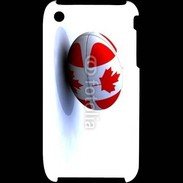 Coque iPhone 3G / 3GS Ballon de rugby Canada
