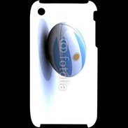 Coque iPhone 3G / 3GS Ballon de rugby Argentine