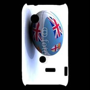 Coque Sony Xperia Typo Ballon de rugby Fidji