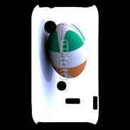 Coque Sony Xperia Typo Ballon de rugby irlande