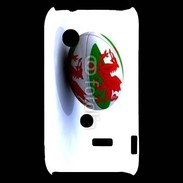 Coque Sony Xperia Typo Ballon de rugby Pays de Galles