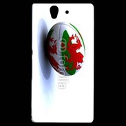 Coque Sony Xperia Z Ballon de rugby Pays de Galles
