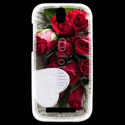 Coque HTC One SV Bouquet de rose