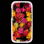 Coque HTC One SV Bouquet de roses 2