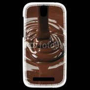 Coque HTC One SV Chocolat fondant