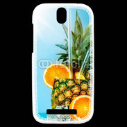 Coque HTC One SV Cocktail d'ananas