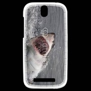 Coque HTC One SV Attaque de requin blanc