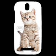 Coque HTC One SV Adorable chaton 7