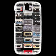 Coque HTC One SV Collection de cassette