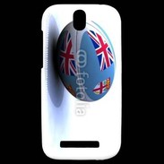 Coque HTC One SV Ballon de rugby Fidji