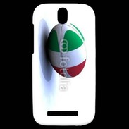 Coque HTC One SV Ballon de rugby Italie