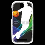 Coque HTC One SV Basketball en couleur 5