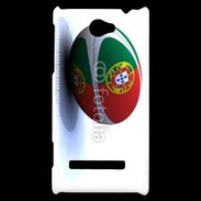 Coque HTC Windows Phone 8S Ballon de rugby Portugal