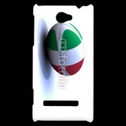 Coque HTC Windows Phone 8S Ballon de rugby Italie