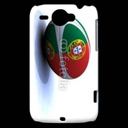 Coque HTC Wildfire G8 Ballon de rugby Portugal
