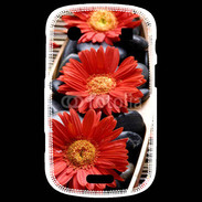 Coque Blackberry Bold 9900 Fleurs Zen rouge 10