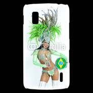 Coque LG Nexus 4 Danseuse de Sambo Brésil 2
