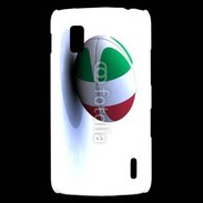Coque LG Nexus 4 Ballon de rugby Italie