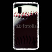 Coque LG Nexus 4 Balle de Baseball 5