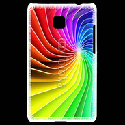 Coque LG Optimus L3 II Art abstrait en couleur