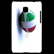 Coque LG Optimus L3 II Ballon de rugby Italie