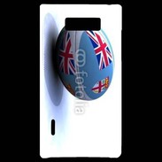 Coque LG Optimus L7 Ballon de rugby Fidji