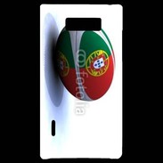 Coque LG Optimus L7 Ballon de rugby Portugal