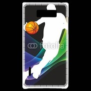 Coque LG Optimus L7 Basketball en couleur 5