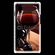 Coque LG Optimus L9 Verre de vin rouge
