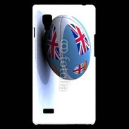 Coque LG Optimus L9 Ballon de rugby Fidji