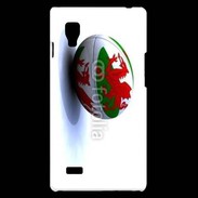 Coque LG Optimus L9 Ballon de rugby Pays de Galles