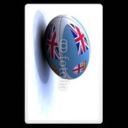 Etui carte bancaire Ballon de rugby Fidji