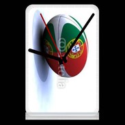Pendule de bureau Ballon de rugby Portugal