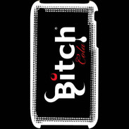 Coque iPhone 3G / 3GS Bitch Cola fond noir