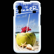 Coque Samsung ACE S5830 Noix de coco sur la plage 5