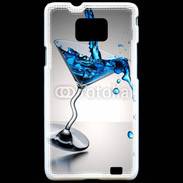 Coque Samsung Galaxy S2 Cocktail bleu lagon 5