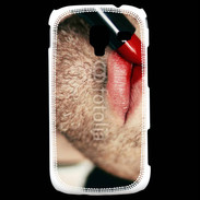 Coque Samsung Galaxy Ace 2 bouche homme rouge