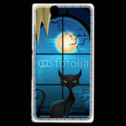 Coque Sony Xperia Z Chat noir